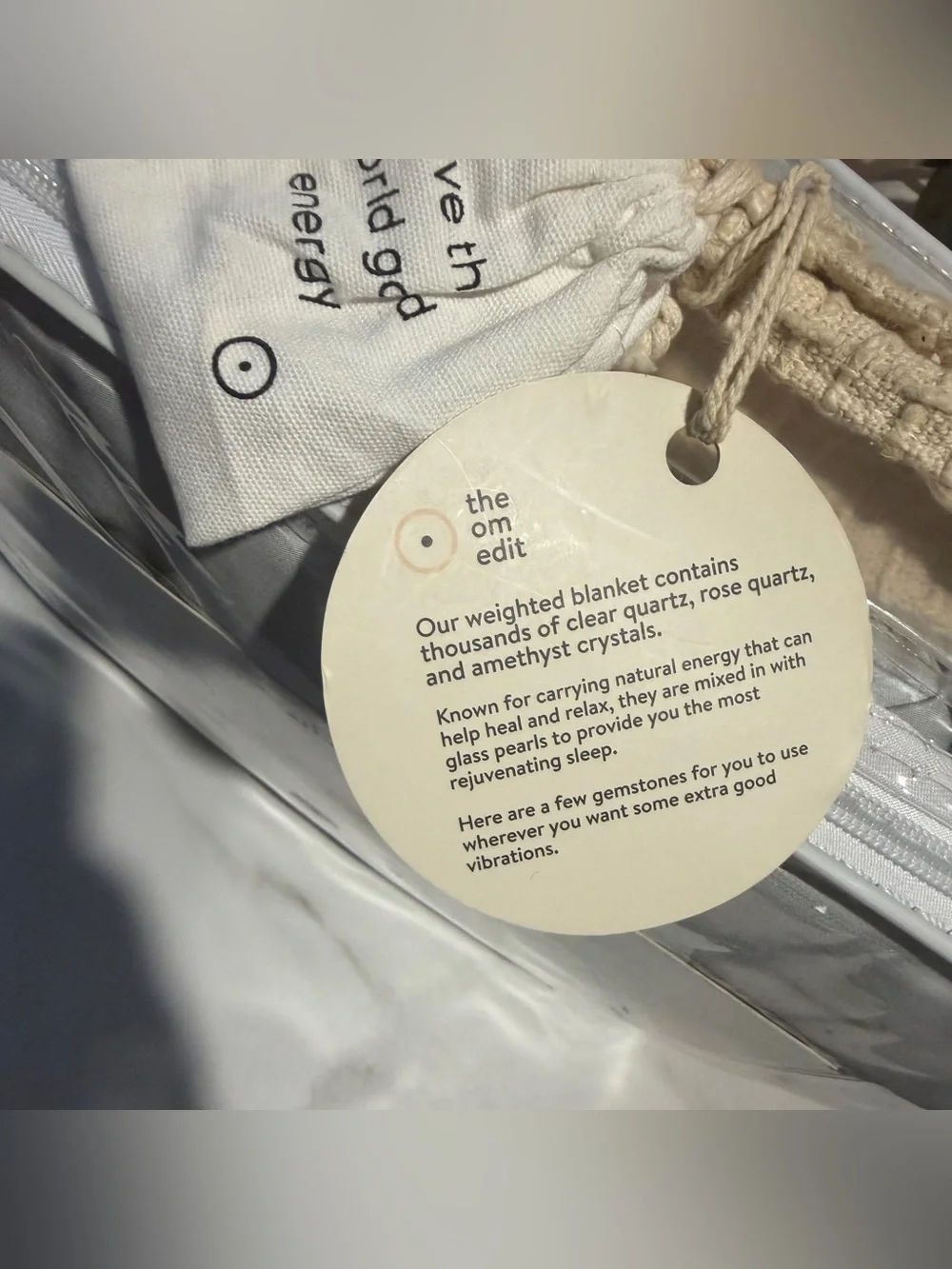 Bamboo Crystal Weighted Blanket